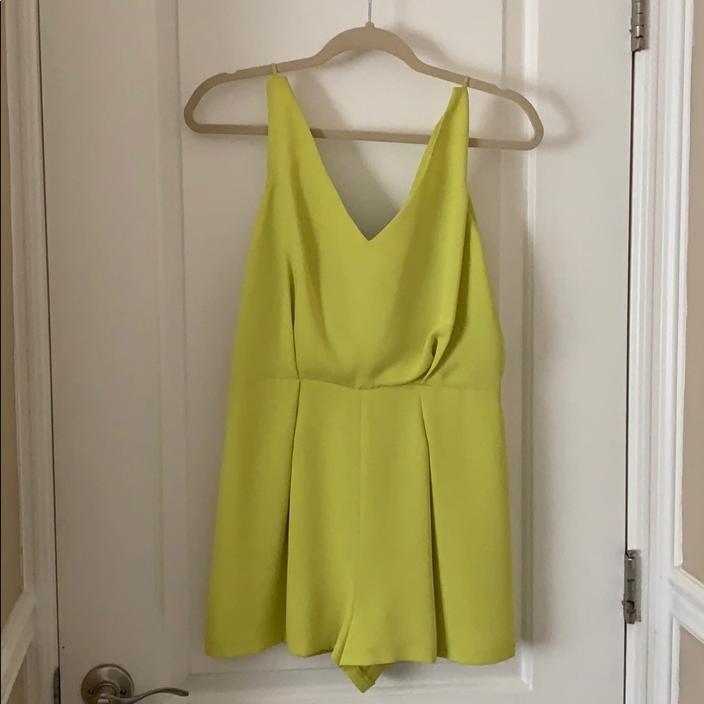 Topshop neon romper